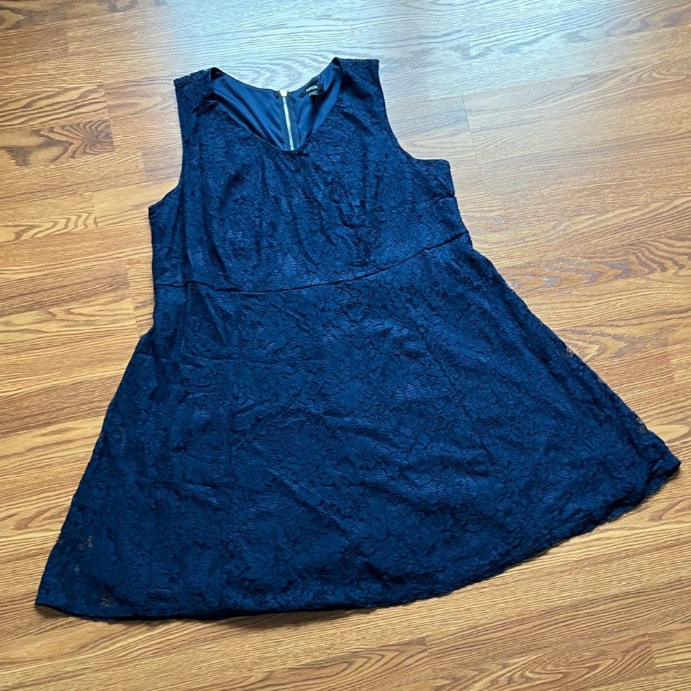 Apt. 9 Blue Lace Sleeveless Dress